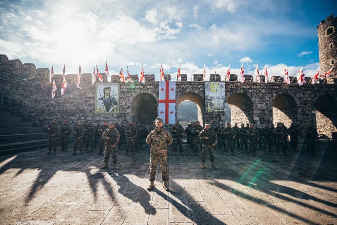 რაბათის ციხეზე რეზერვისტებმა ფიცი დადეს