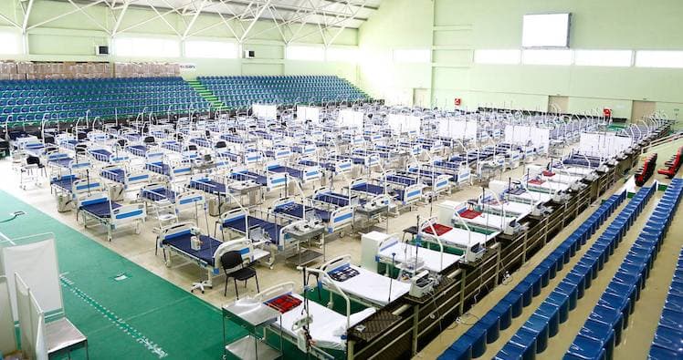 Digomi field hospital ‘temporarily closed’ as active Covid-19 cases ‘decrease’