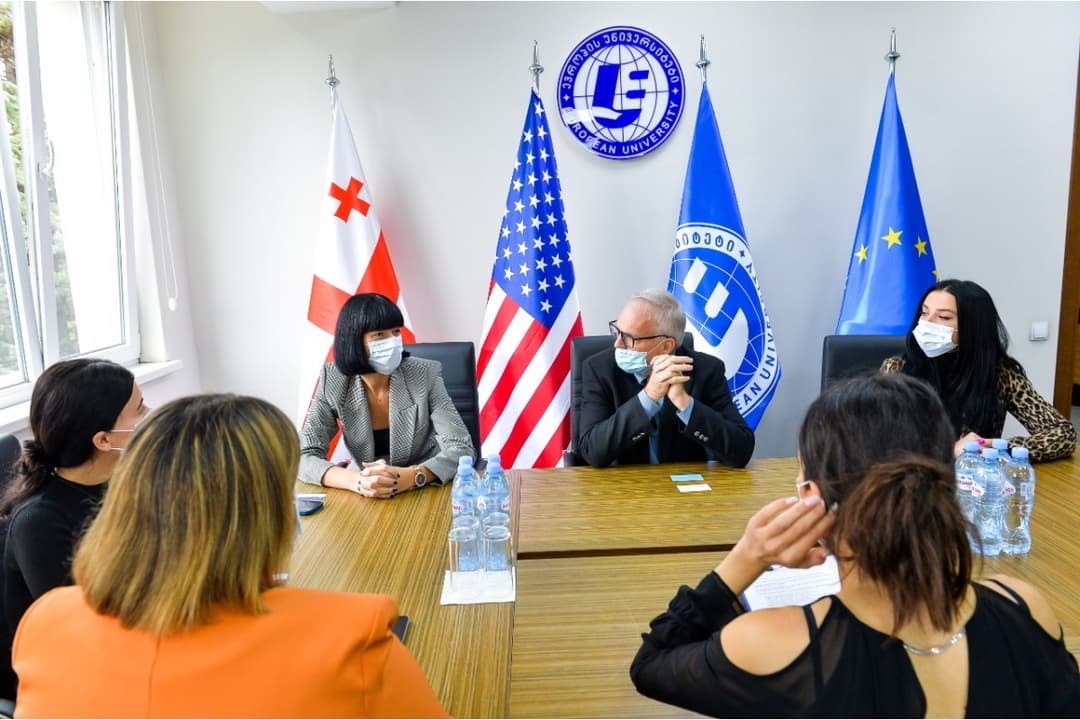 EUROPEAN UNIVERSITY HOSTED VICE PRESIDENT FOR GLOBAL INITIATIVES OF THE CALIFORNIA BAPTIST UNIVERSITY