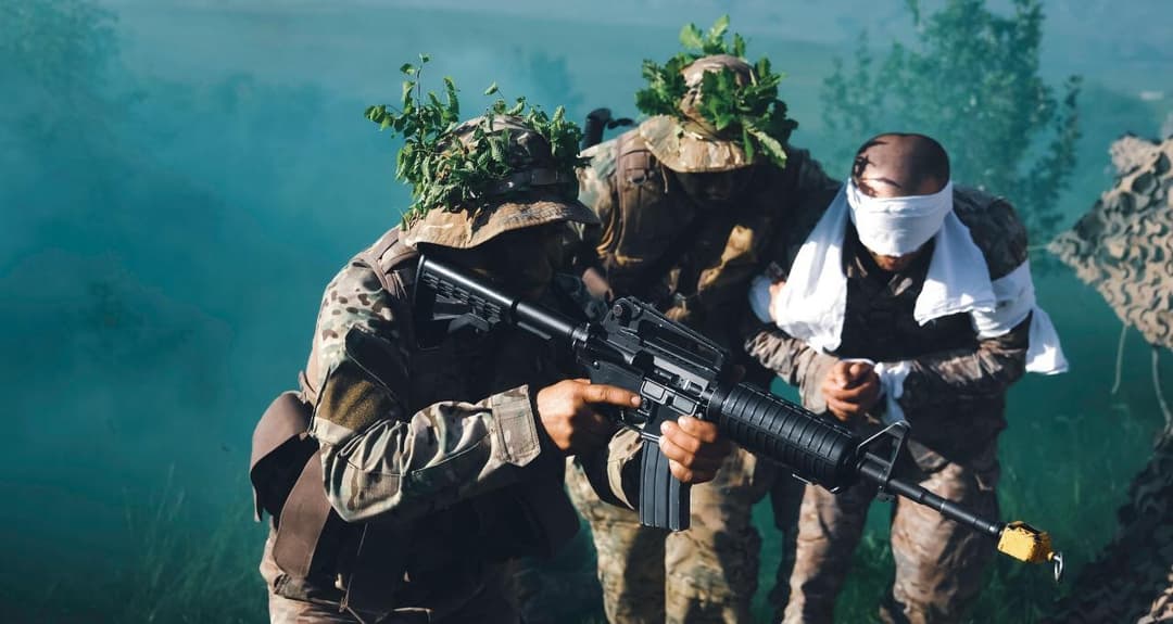 პირველი ქვეითი ბრიგადის დაზვერვის ასეულმა საველე სიტუაციური სწავლება ჩაატარა