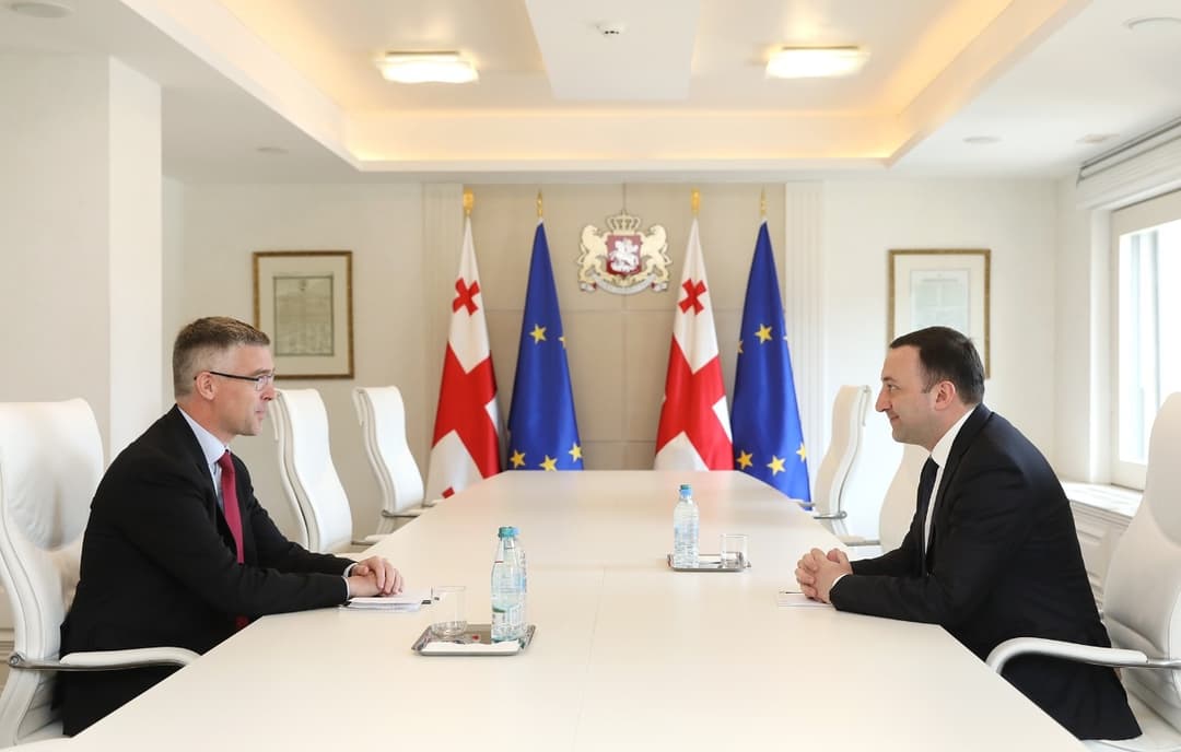 ირაკლი ღარიბაშვილი შვედეთის ელჩს შეხვდა
