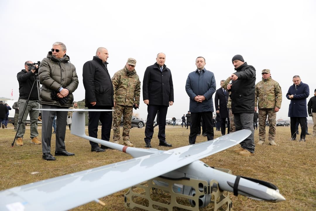Georgian gov’t tests combat drones
