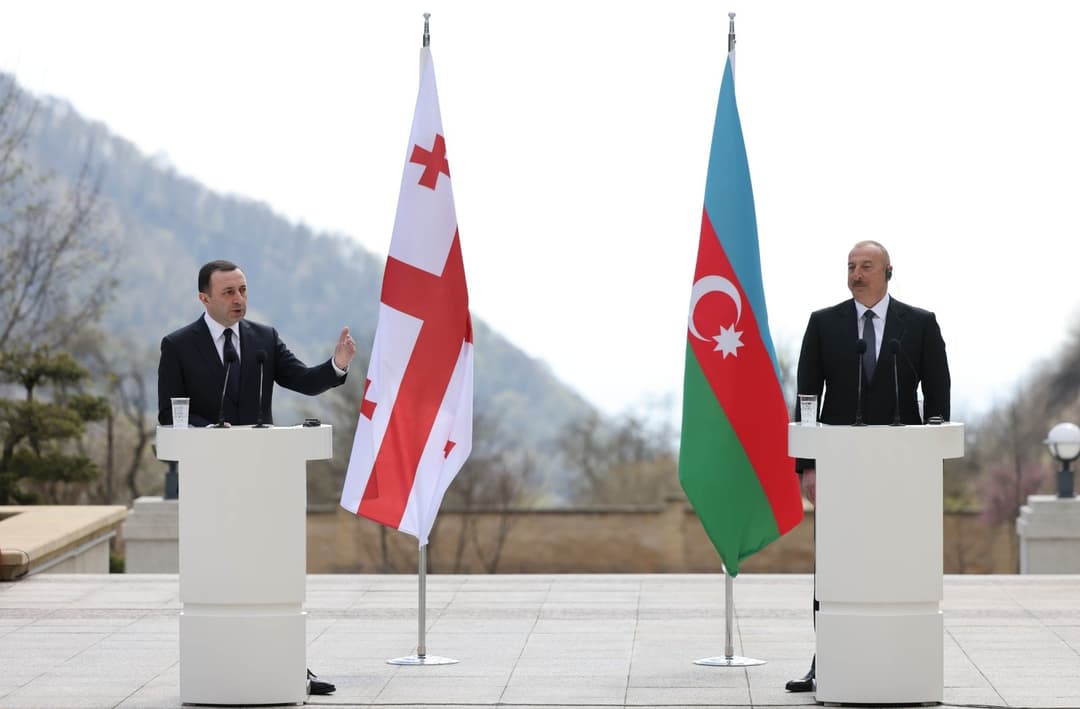 Georgian PM, Azerbaijani president highlight countries’ importance for Europe’s green energy provision