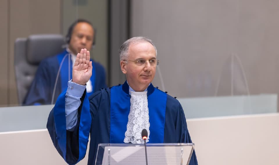 გოჩა ლორთქიფანიძე ჰააგის სასამართლოს სააპელაციო პალატის თავმჯდომარედ აირჩიეს