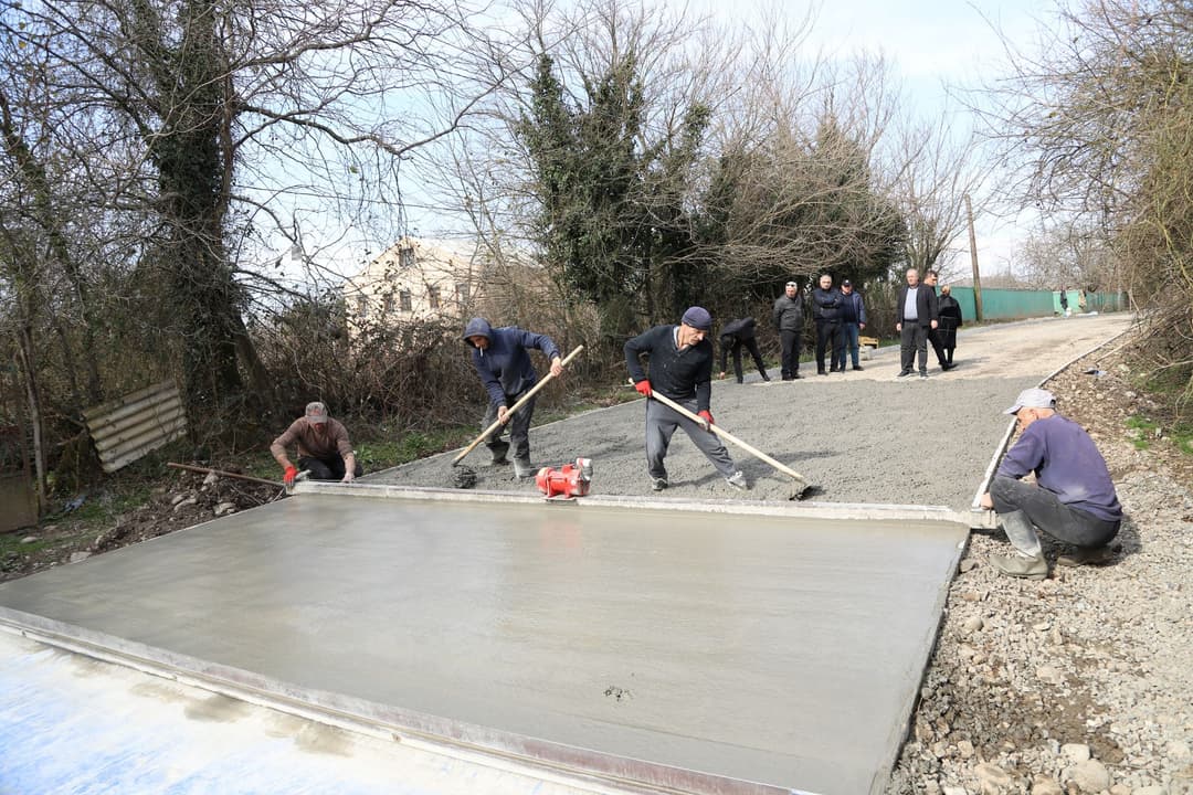 წყალტუბოში ინფრასტრუქტურული პროექტების განხორციელება აქტიურად მიმდინარეობს