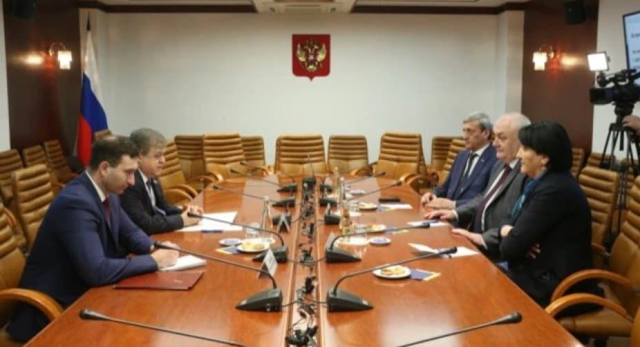 Georgian pro-Russian party leader in Moscow: Ukraine trying to drag Georgia into war