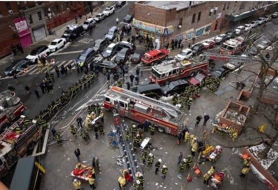 ნიუ იორკში ხანძარს 19 ადამიანის სიცოცხლე ემსხვერპლა, მათ შორის 9 ბავშვია