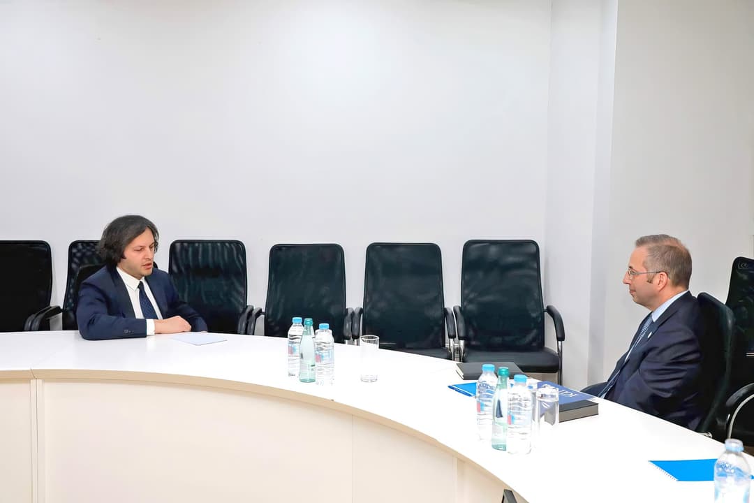 ირაკლი კობახიძე NDI-ის პრეზიდენტს შეხვდა