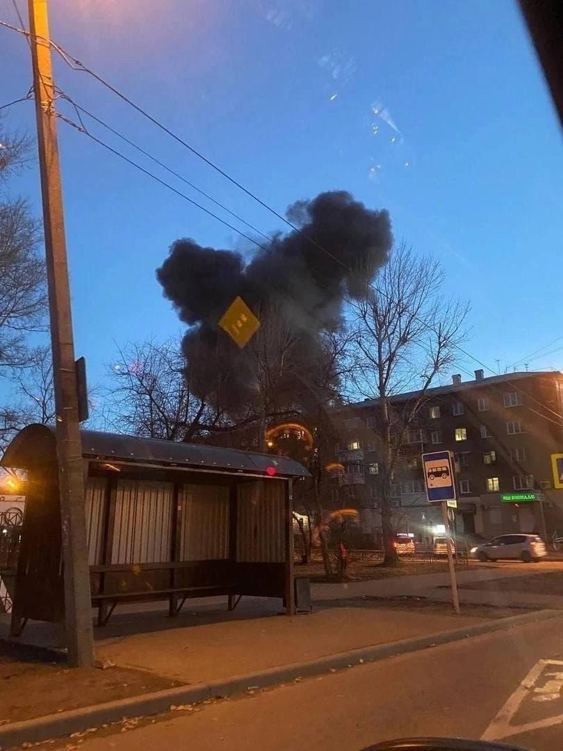 ირკუტსკში რუსული სამხედრო თვითმფრინავი საცხოვრებელ სახლს შეეჯახა