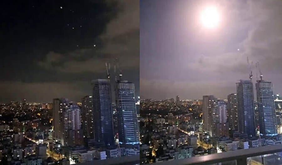 აშშ-მა ბრიტანეთის მხარდაჭერით, ისრაელის მიმართულებით მიმავალი ირანული დრონების ნაწილი ჩამოაგდო