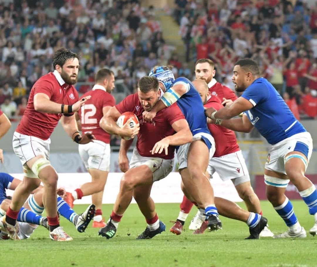 “ბორჯღალოსნებმა” იტალიის ნაკრები 28:19 დაამარცხეს