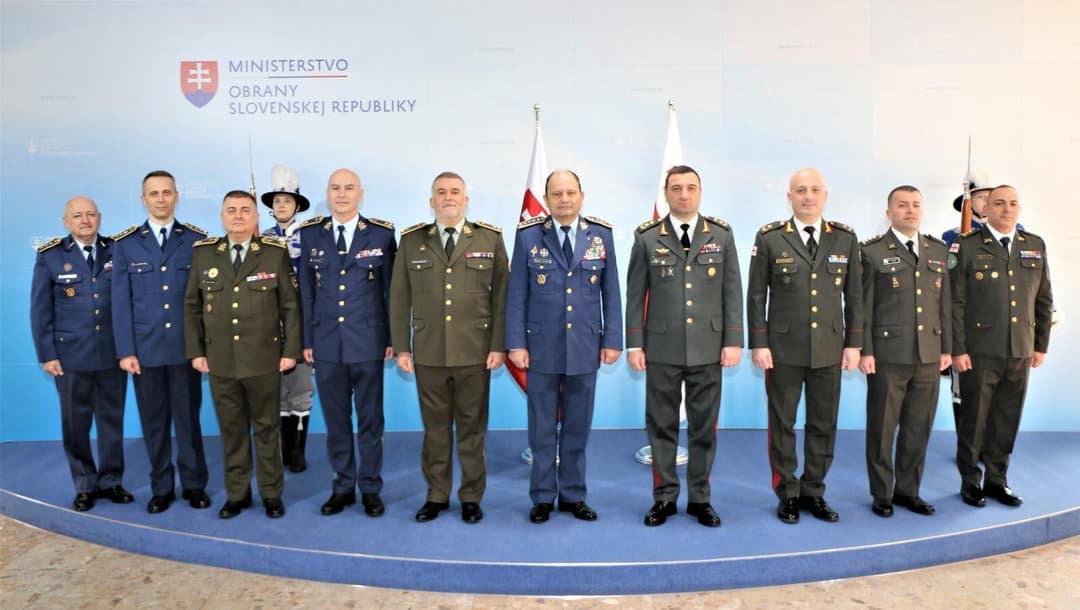 თავდაცვის ძალების მეთაური ვიზიტით სლოვაკეთის რესპუბლიკაში იმყოფებოდა