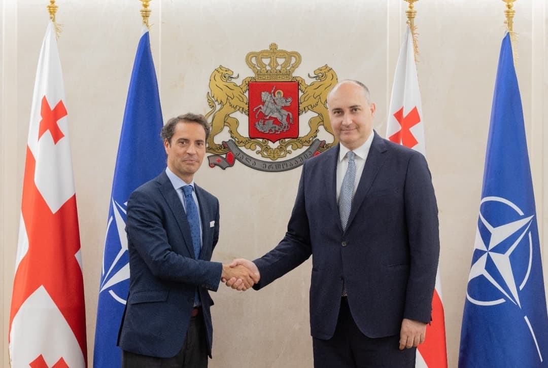 ჯუანშერ ბურჭულაძე ხავიერ კოლომინას შეხვდა