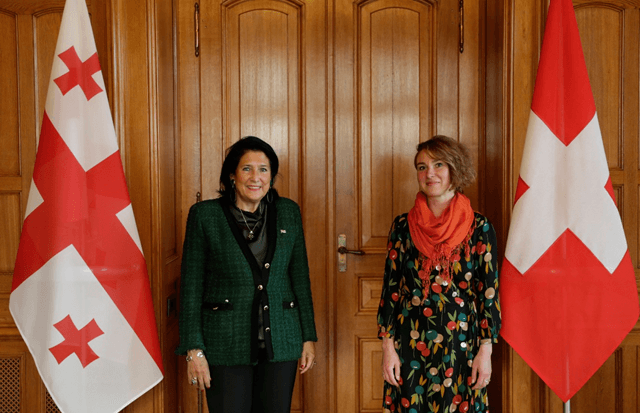 სალომე ზურაბიშვილი – საქართველო ღიაა შვეიცარიული ინვესტიციებისათვის