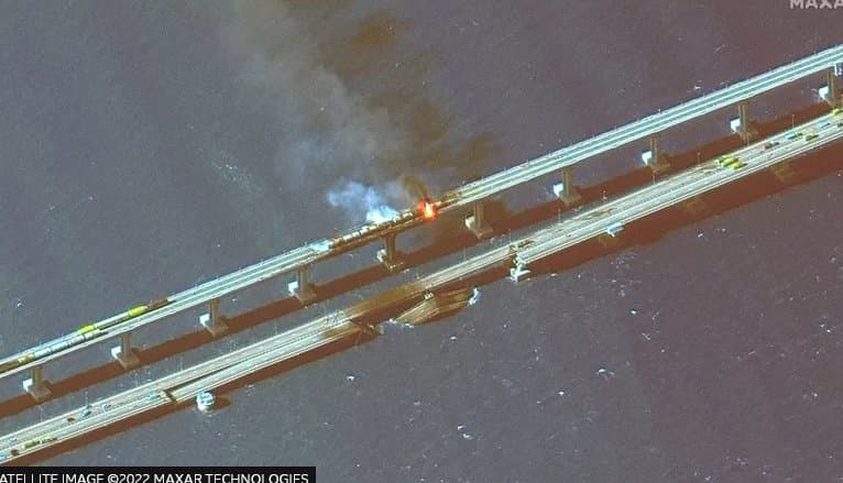 პუტინი – ყირიმის ხიდის აფეთქება ტერორისტული აქტია, ავტორები, დამკვეთები, შემსრულებლები არიან უკრაინის სპეცსამსახურები