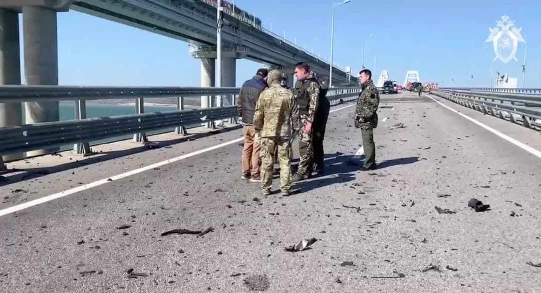 Russia claims Georgians involved in explosion of Crimea bridge