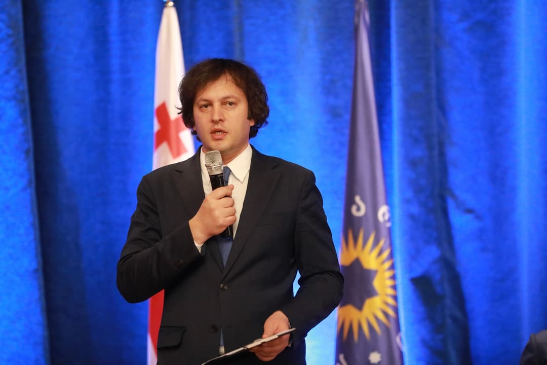 Kobakhidze slams President for appearing in Parliament with Ukrainian diplomat in 2022