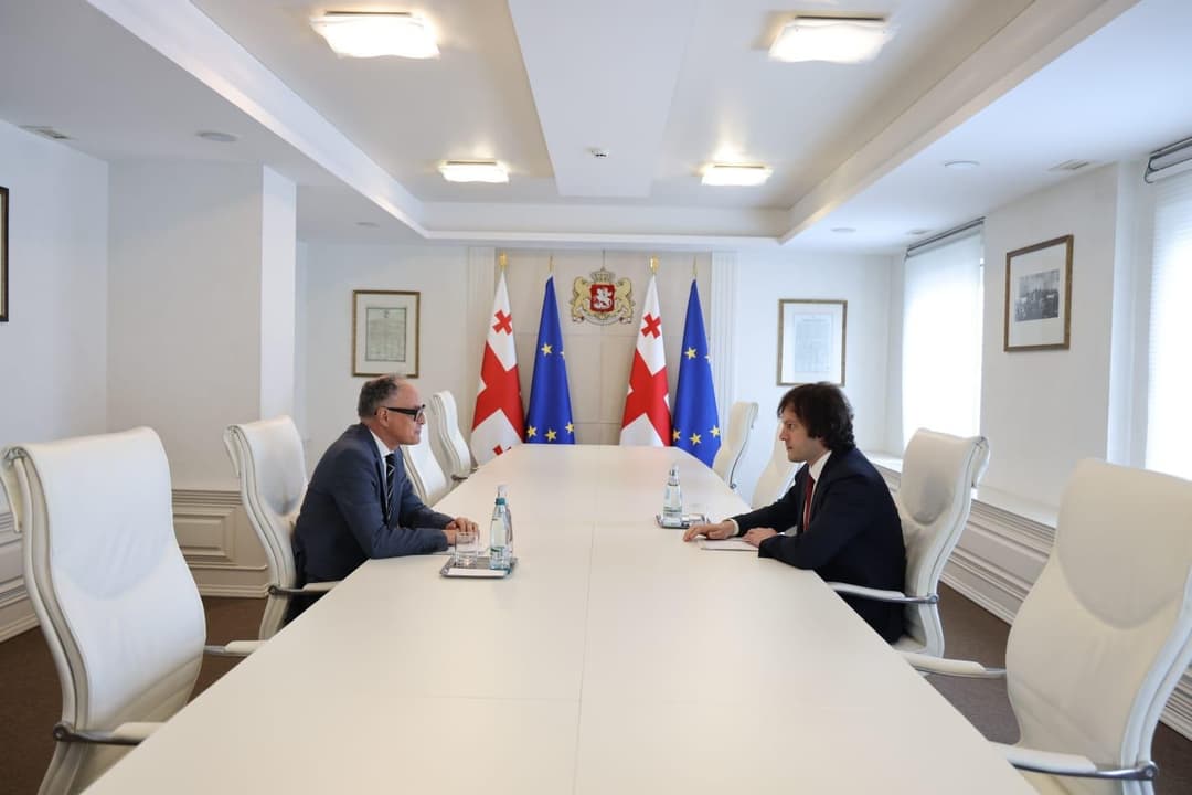 ირაკლი კობახიძე დიდი ბრიტანეთის ელჩს შეხვდა