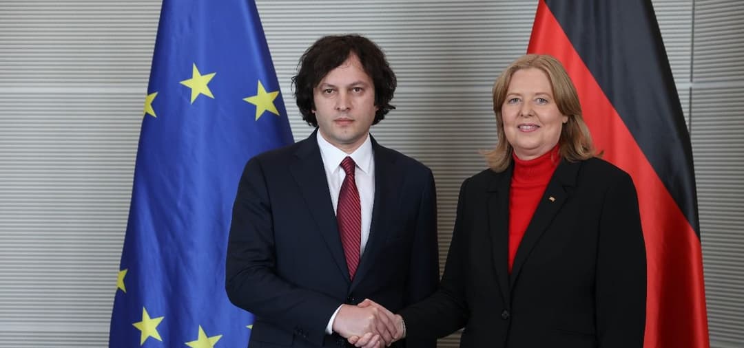 ირაკლი კობახიძე გერმანიის ბუნდესტაგის პრეზიდენტს შეხვდა