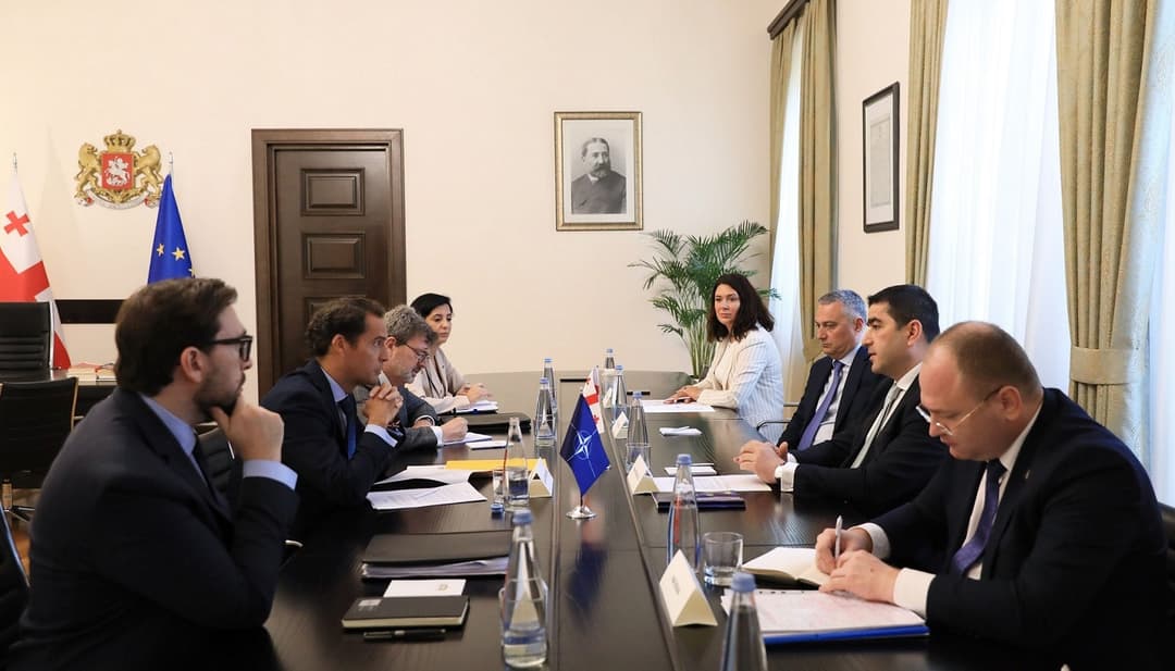 შალვა პაპუაშვილი ხავიერ კოლომინას შეხვდა