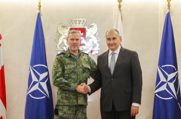 საქართველოში მეხუთე ვიზიტით ნატოს სამხედრო კომიტეტი იმყოფება