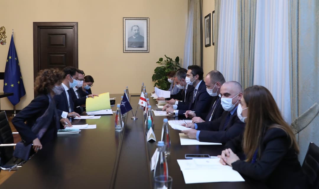 კახა კუჭავა კავკასიასა და ცენტრალურ აზიაში ჩრდილოატლანტიკური ალიანსის სპეციალური წარმომადგენელს შეხვდა