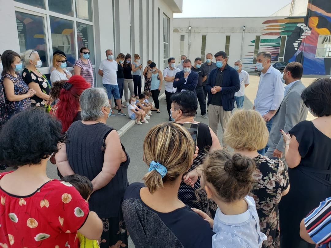 „ქართული ოცნების“ მერობის და მაჟორიტარობის კანდიდატებმა ლილოს დასახლებაში შეხვედრები გამართეს