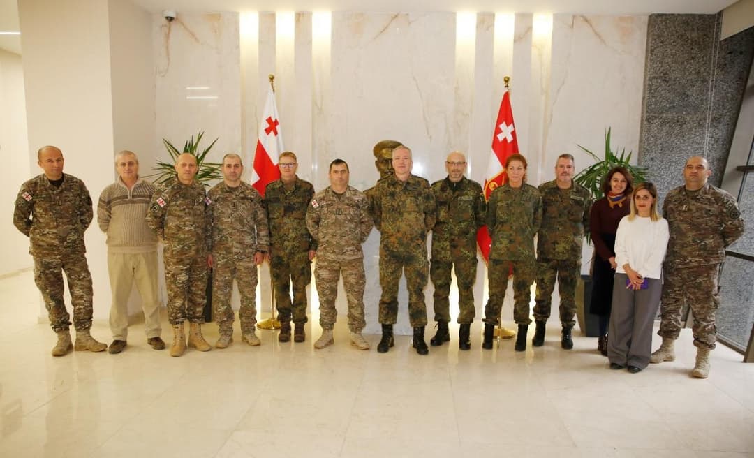 ბუნდესვერის ლოჯისტიკის სარდლობის ექსპერტები საქართველოს ლოჯისტიკურ შესაძლებლობებს გაეცნენ