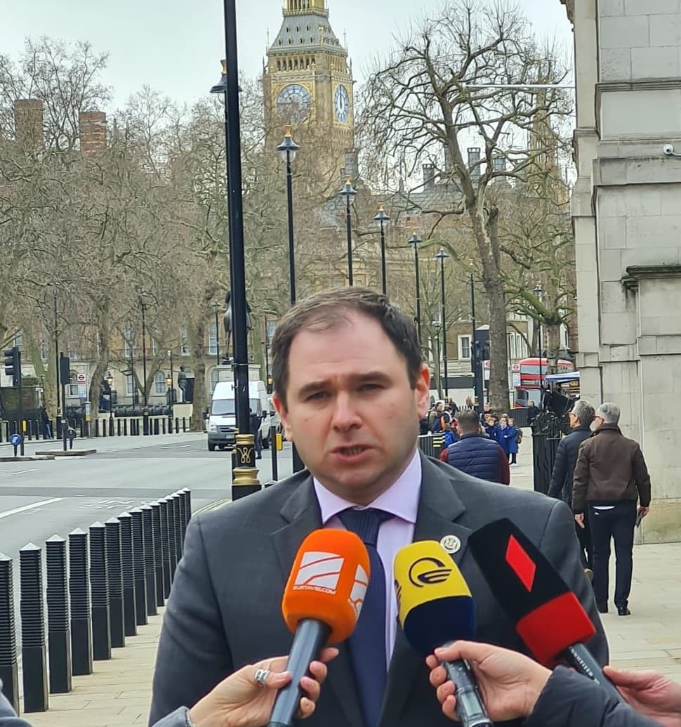 ნიკოლოზ სამხარაძე -კიდევ ერთხელ მივიღეთ ძალიან მკაფიო დადასტურება იმისა, რომ დიდი ბრიტანეთი გააგრძელებს საქართველოს მხარდაჭერას