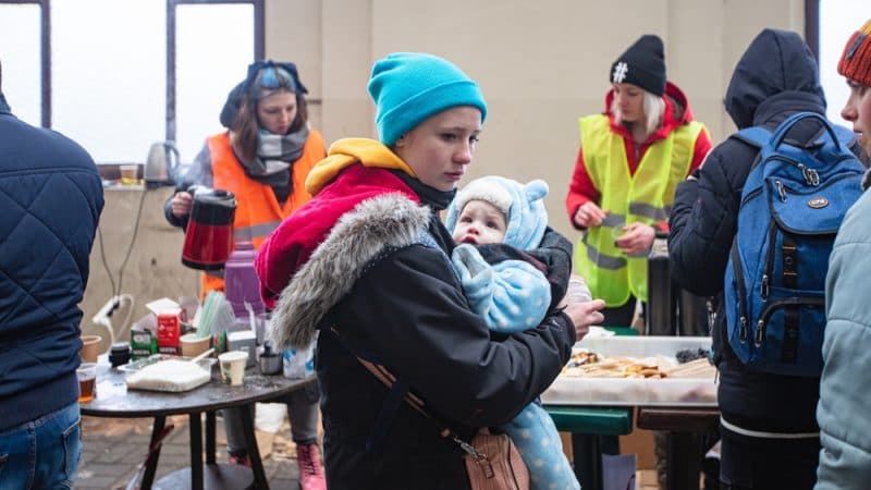 UN: 10.5 million Ukrainians flee due to war