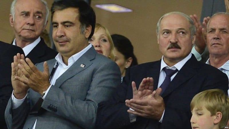 Saakashvili urges Lukashenko to “think better”, as “your son needs free, healthy father”