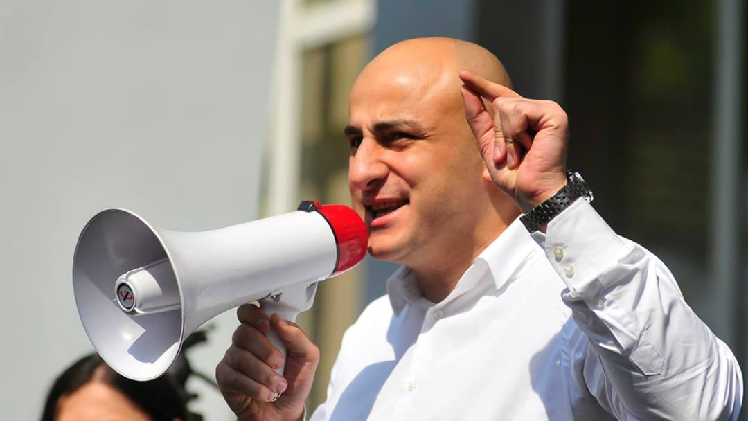 UNM head at a rally: we’re waiting Saakashvili’s decision on transfer to Gori hospital