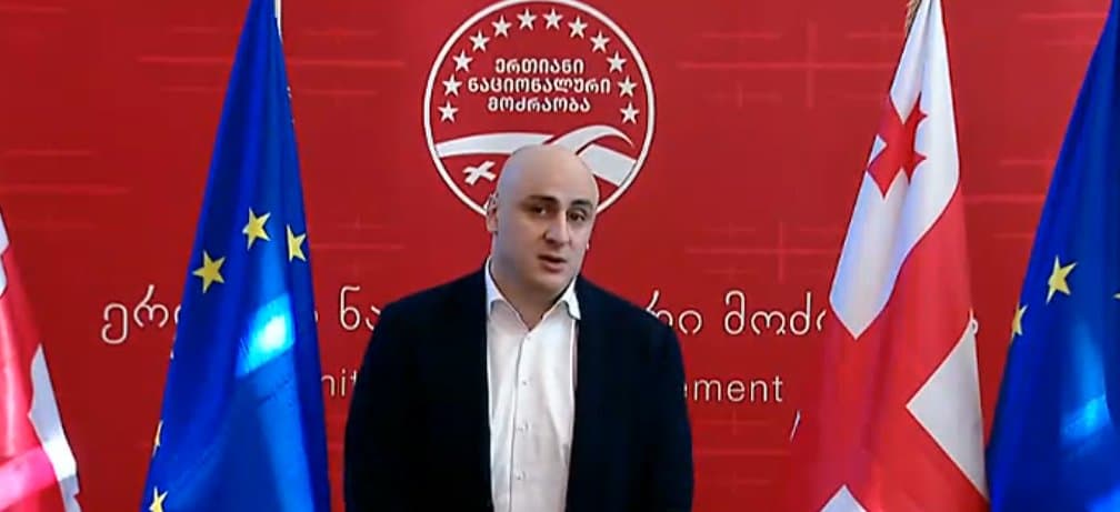 ნიკა მელია – ვულოცავ გამარჯვებულს, მე ვრჩები ბრძოლაში, ვრჩები პარტიაში, განსაკუთრებით მანამ, სანამ მიხეილ სააკაშვილი არის რუსული რეჟიმის ტყვე