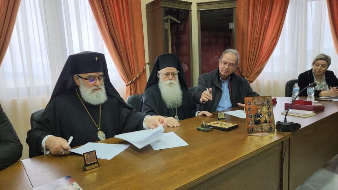 New Georgian University, Greek Volos Academy of Theological Studies sign cooperation memorandum