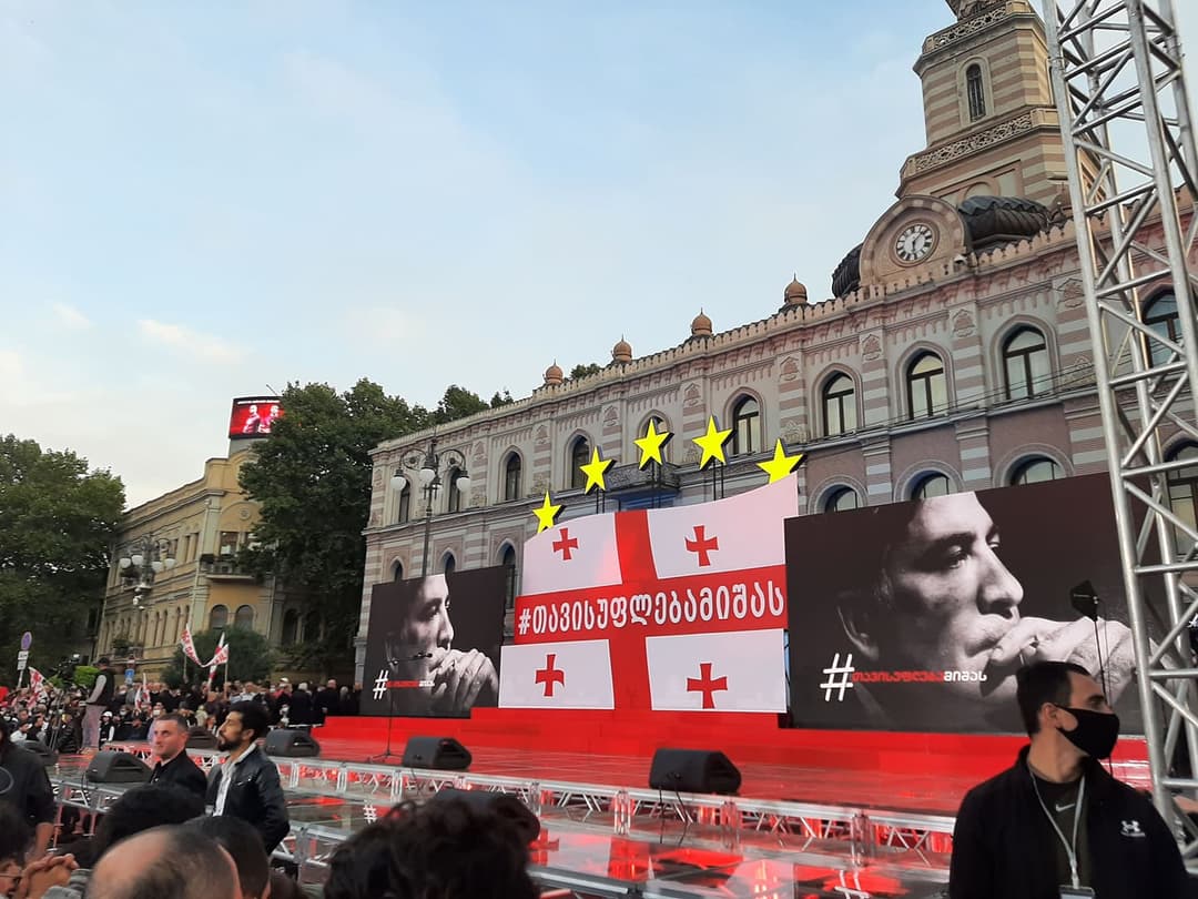 მიხეილ სააკაშვილი – ბოლო ნაბიჯი დაგვრჩა გადასადგმელი და ეს სიცრუის, ბოროტების და ჩაგვრის კართაგენი აუცილებლად დაინგრევა