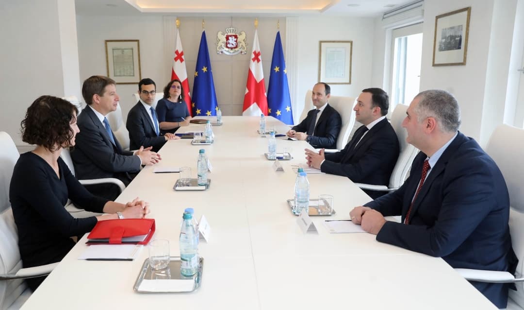 ირაკლი ღარიბაშვილი აშშ-ის საერთაშორისო განვითარების საფინანსო კორპორაციის აღმასრულებელ დირექტორს შეხვდა