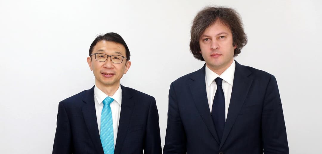 ირაკლი კობახიძემ იაპონიის ელჩთან გამოსამშვიდობებელი შეხვედრა გამართა