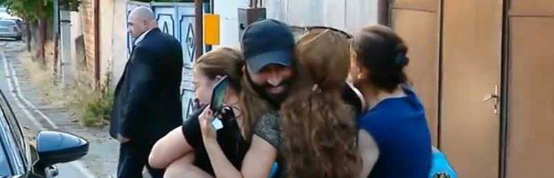 ზაზა გახელაძე ოჯახში დაბრუნდა