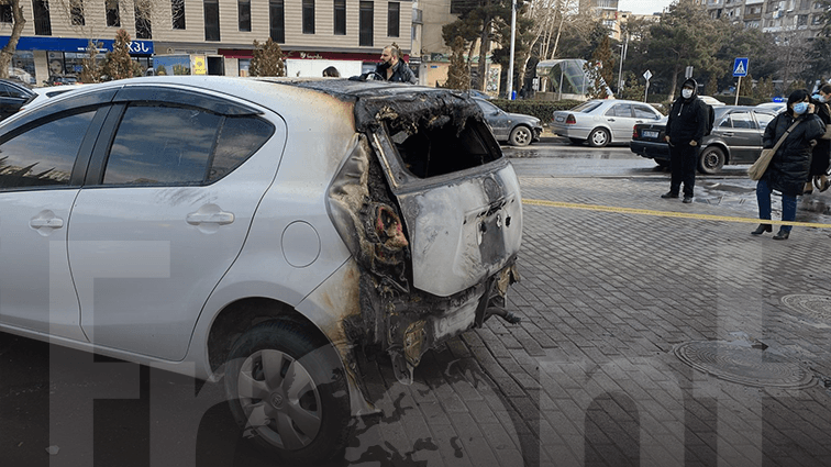 Fire in the vicinity of the State University Metro Station