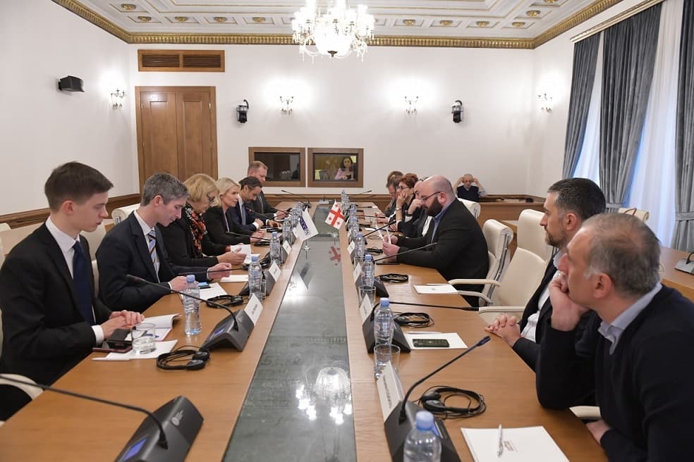 საპარლამენტო ოპოზიციის წარმომადგენლები ეუთოს საპარლამენტო ასამბლეის პრეზიდენტს შეხვდნენ