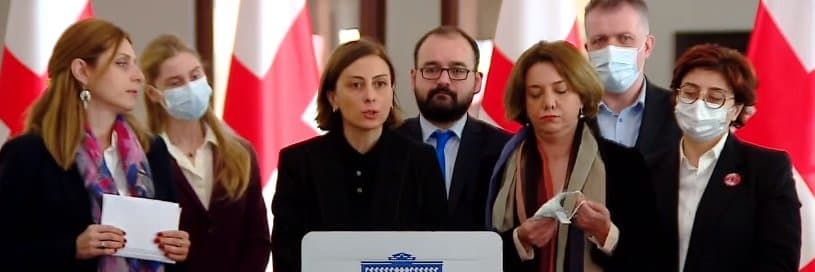 რამდენიმე ოპოზიციური პარტია უკრაინასთან დაკავშირებით ერთობლივ განცხადებას ავრცელებს