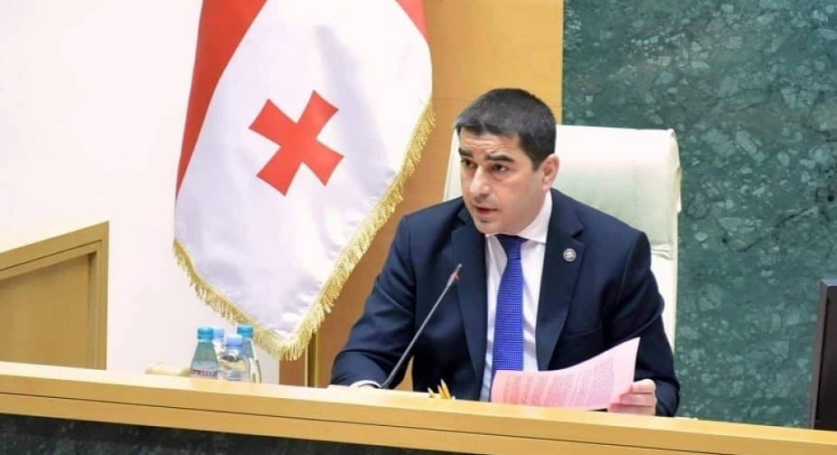 Georgian parliament speaker, MPs arrive in Kyiv