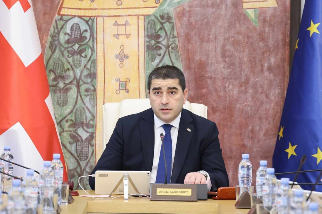 Georgian Parliament Speaker stresses “no incidents” with Russians despite opposition’s “xenophobic attempts”