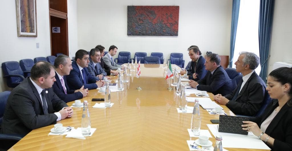 შალვა პაპუაშვილმა იტალიის საგარეო საქმეთა და საერთაშორისო თანამშრომლობის სამინისტროში შეხვედრა გამართა