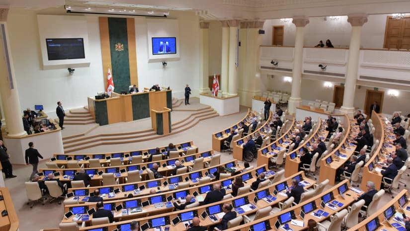 Opposition calls for protests to counter reintroduction of foreign agents bill by ruling party