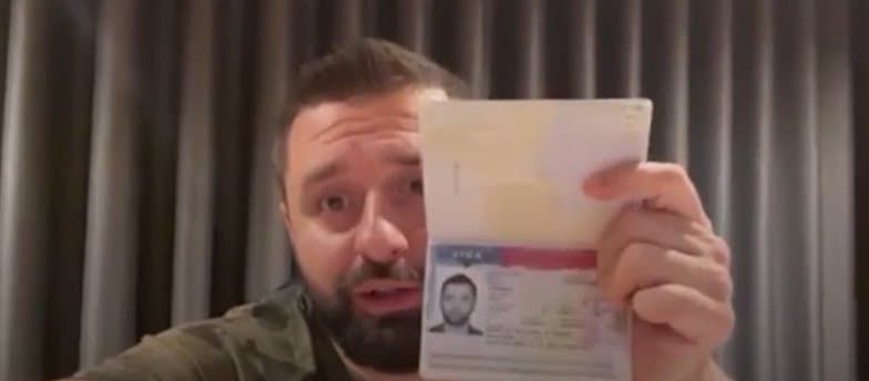Ukrainian MP Arakhamia shows his US passport, slams Georgian Govt