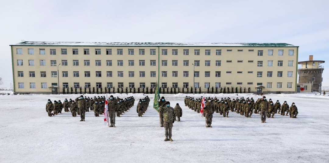 საწყისი საბრძოლო მომზადების ცენტრში რეკრუტებმა სამხედრო ფიცი დადეს
