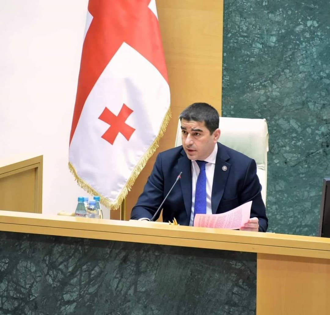 Georgian parliament speaker visits Spain, Portugal