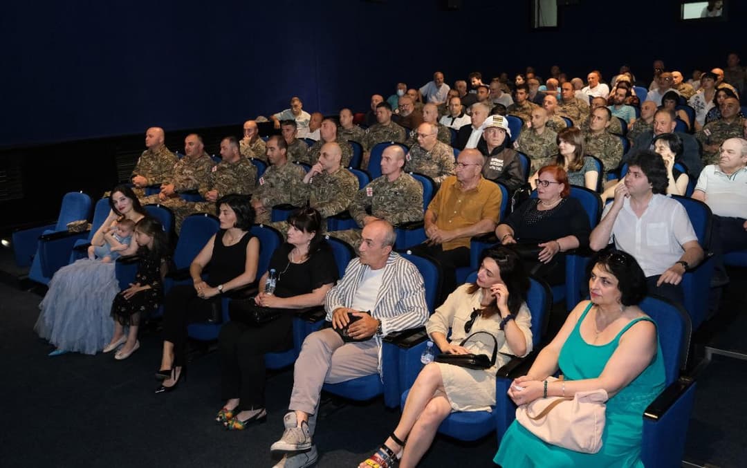 კინოს სახლში გენერალ გიორგი კვინიტაძის შესახებ გადაღებული ფილმის ჩვენება გაიმართა