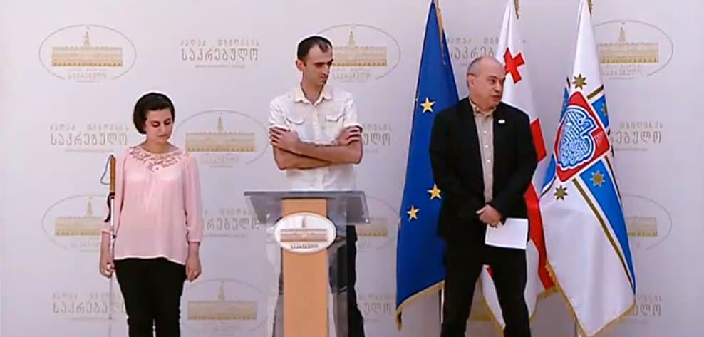 უსინათლოთა კავშირის წევრები 24 დღეა, შიმშილობენ